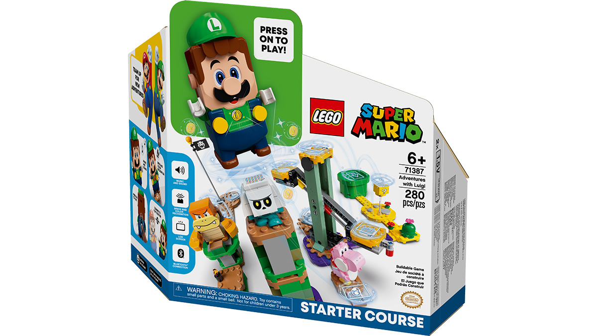 LEGO Super Mario Adventures with Luigi Starter Course Merchandise Nintendo Official Site